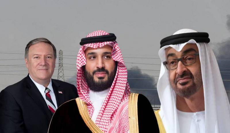 بومبيو يبحث مع بن زايد وبن سلمان.. سلوك إيران المزعزع لاستقرار المنطقة