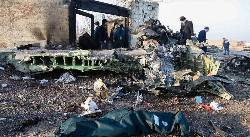 التلفزيون الإيراني: الطائرة الأوكرانية المنكوبة قصفت بطريق الخطأ